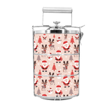 BDARI Tiffin Carrier - Pink Christmas (Nationwide Delivery)