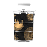 BDARI Tiffin Carrier - Golden Mosque (Nationwide Delivery)