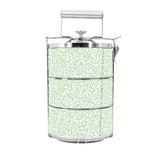 BDARI Tiffin Carrier - Mint Leaves  (Nationwide Delivery)