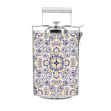 BDARI Tiffin Carrier - Sand Blue Mandala ((Nationwide Delivery)