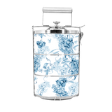 BDARI Tiffin Carrier - Watercolor Tulip (Nationwide Delivery)