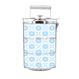 BDARI Tiffin Carrier - Tiles In Blue (Nationwide Delivery)