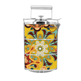 BDARI Tiffin Carrier - Yellow Batik (Nationwide Delivery)