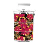BDARI Tiffin Carrier - XMas Poinsetia (Nationwide Delivery)