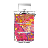 BDARI Tiffin Carrier - Pink Carnation Batik (Nationwide Delivery)