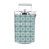 BDARI Tiffin Carrier - Portuguese Tiles (Nationwide Delivery)