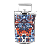 BDARI Tiffin Carrier - Orange Blue Blossom (Nationwide Delivery)