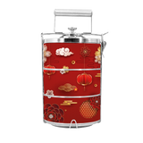 BDARI Tiffin Carrier - Chinese Ornament (Nationwide Delivery)