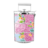 BDARI Tiffin Carrier - Purple Kalong Batik  (Nationwide Delivery)