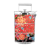 BDARI Tiffin Carrier - Red Batik (Nationwide Delivery)