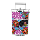 BDARI Tiffin Carrier - Pink Batik Flower (Nationwide Delivery)