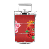 BDARI Tiffin Carrier - Good Fortune Peony (Nationwide Delivery)