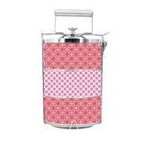 BDARI Tiffin Carrier - Pink White Batik (Nationwide Delivery)