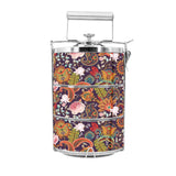 BDARI Tiffin Carrier - Rose Paisley (Nationwide Delivery)