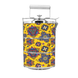 BDARI Tiffin Carrier - Yellow Mandala (Nationwide Delivery)