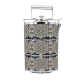 BDARI Tiffin Carrier - Dark Reminiscent Mandala (Nationwide Delivery)