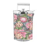 BDARI Tiffin Carrier - Tropical Foliage Butterfly (Nationwide Delivery)