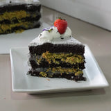 Dubai Chocolate Black Sesame Cake (0.5kg) - Father's Day Flowers & Gifts 2026