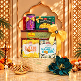 Diwali Delight Rattan Basket  - Deepavali Hampers & Gifts 2026