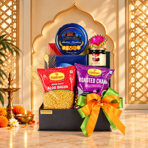 Elegant Deepavali Sweet Box  - Deepavali Hampers & Gifts 2026