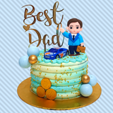 Dad My Hero Cake (Klang Valley Delivery)