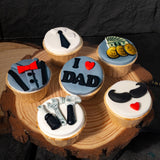 Daddylicious Cupcakes 6 Pcs - Father's Day Flowers & Gifts 2026