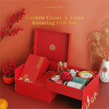 CNY 2025 - Cubiloxe Golden Crane Double Layer Gift Set