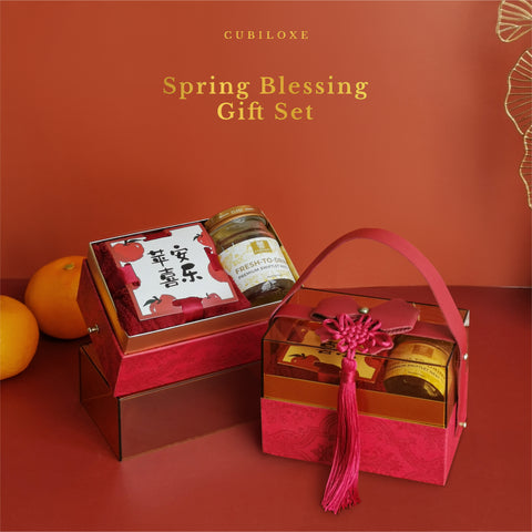 CNY 2025 - Cubiloxe Spring Blessing Gift Set - CNY Hampers & Gifts 2025