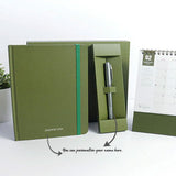 Personalised Gift Box - Notebook Set with Pen with Calendar (Nationwide Delivery)