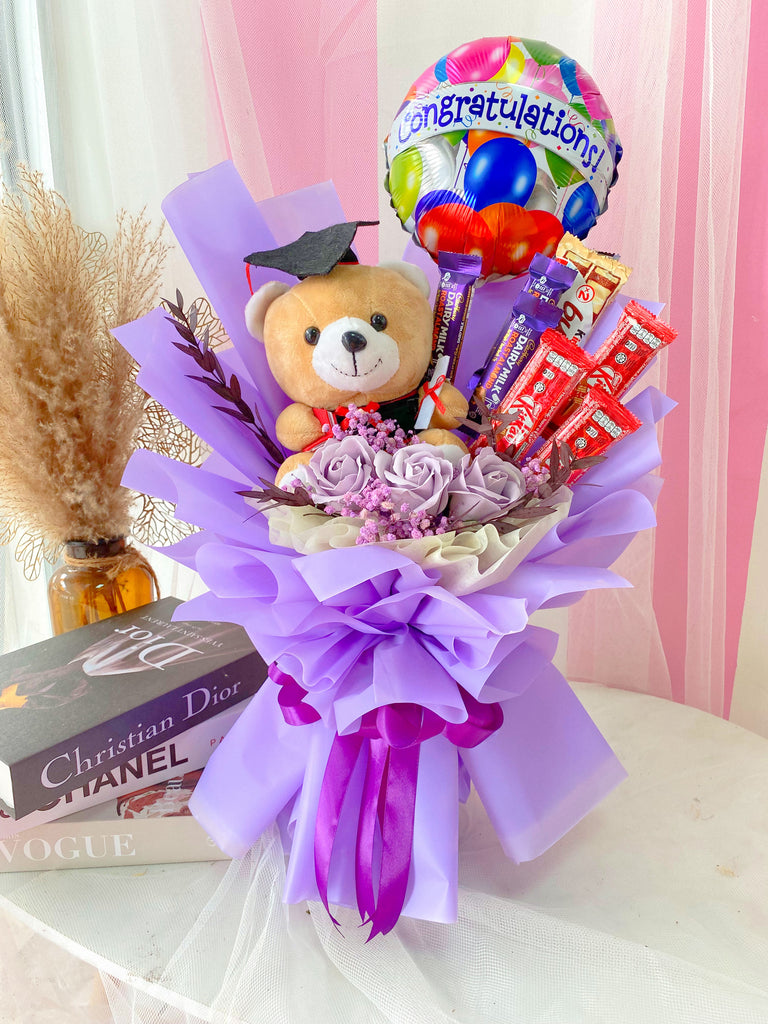 Graduation Bouquet - Chocolate (Penang Delivery only)