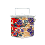 BDARI Tiffin Carrier - Red Sulawesi Batik (Nationwide Delivery)