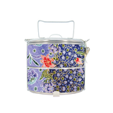 BDARI Tiffin Carrier - Purple Batik (Nationwide Delivery)