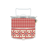 BDARI Tiffin Carrier - Red Aztec (Nationwide Delivery)