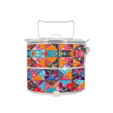 BDARI Tiffin Carrier - Quilt Batik (Nationwide Delivery)