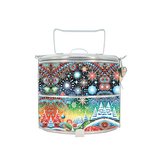 BDARI Tiffin Carrier - Psychedelic Christmas (Nationwide Delivery)