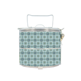 BDARI Tiffin Carrier - Portuguese Tiles (Nationwide Delivery)