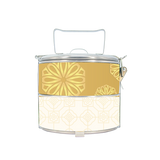 BDARI Tiffin Carrier - Gold Ornament (Nationwide Delivery)