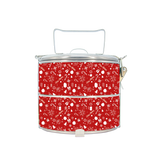 BDARI Tiffin Carrier - Red Christmas (Nationwide Delivery)