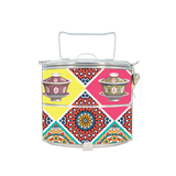 BDARI Tiffin Carrier - Ancient Tea Cup (Nationwide Delivery)