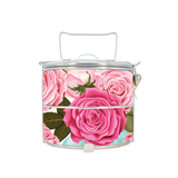 BDARI Tiffin Carrier - Roses (Nationwide Delivery)