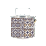 BDARI Tiffin Carrier - Sand Blue Batik (Nationwide Delivery)