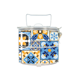 BDARI Tiffin Carrier - Spanish Pottery (Nationwide Delivery)