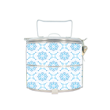 BDARI Tiffin Carrier - Tiles In Blue (Nationwide Delivery)