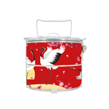BDARI Tiffin Carrier - Red Crane (Nationwide Delivery)