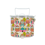 BDARI Tiffin Carrier - Red Indian Owl (Nationwide Delivery)