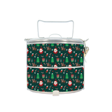 BDARI Tiffin Carrier - Green Christmas (Nationwide Delivery)