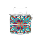 BDARI Tiffin Carrier - Paisley Ornament (Nationwide Delivery)