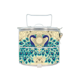 BDARI Tiffin Carrier - Blue Peacock Mandala (Nationwide Delivery)