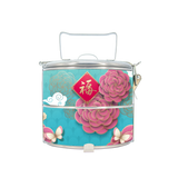 BDARI Tiffin Carrier - Blessing Peony (Nationwide Delivery)