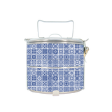 BDARI Tiffin Carrier - Blue Porcelain (Nationwide Delivery)